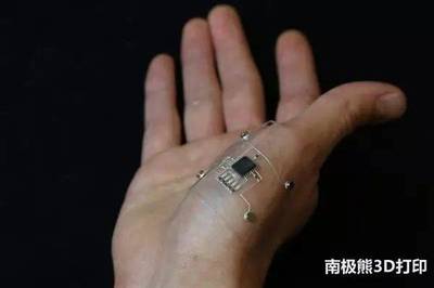 哈佛又出黑科技 混合3D打印技术，重塑柔性穿戴电子设备未来
